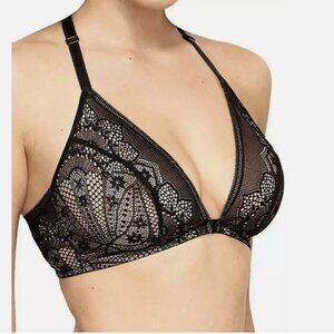 NWOT Wacoal Take the Plunge Wire Free Racerback Bra (34)